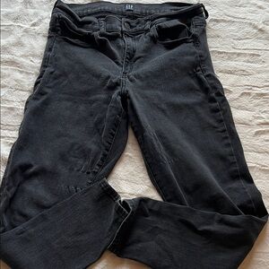 GAP Women's Dark Charcoal Skinny Jeans
